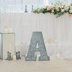 1.7 Ft Lighted Metal Marquee Silver Light Up Letter 26 1.7 Ft Lighted Metal Marquee Silver Light Up Letter -Optimal Home Decoration 1 7 ft lighted metal marquee silver light up letter 29558800908351