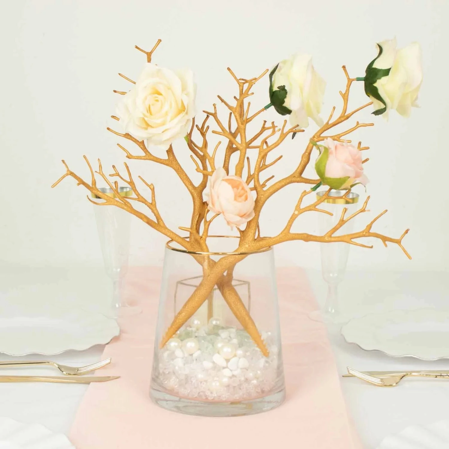 10 Plastic 14" Artificial Manzanita Tree Branches Vase Fillers 12 10 Plastic 14" Artificial Manzanita Tree Branches Vase Fillers - Image 10