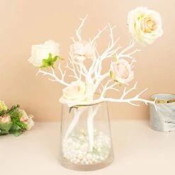 10 Plastic 14" Artificial Manzanita Tree Branches Vase Fillers 41 10 Plastic 14" Artificial Manzanita Tree Branches Vase Fillers -Optimal Home Decoration 10 pcs 14 artificial manzanita tree branches diy vase fillers 30786149646399