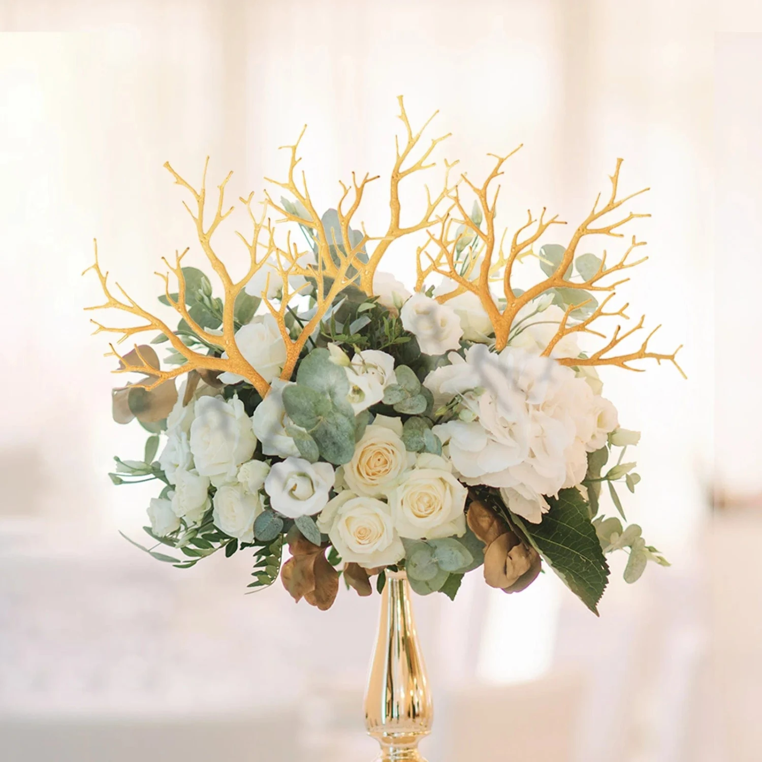 10 Plastic 14" Artificial Manzanita Tree Branches Vase Fillers 14 10 Plastic 14" Artificial Manzanita Tree Branches Vase Fillers - Image 12