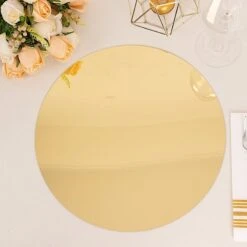 10 Round 13" Decorative Mirror Plastic Charger Plates 33 10 Round 13" Decorative Mirror Plastic Charger Plates -Optimal Home Decoration 10 round 13 mirror plastic charger plates 31047302643775