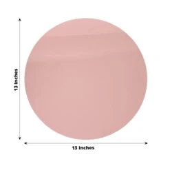 10 Round 13" Decorative Mirror Plastic Charger Plates 37 10 Round 13" Decorative Mirror Plastic Charger Plates -Optimal Home Decoration 10 round 13 mirror plastic charger plates 31047315554367
