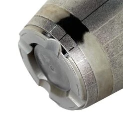 10" Tall Round Plastic Flower Plant Pot With Metallic Barrel Design -Optimal Home Decoration 10 tall round plastic flower plant pot with metallic barrel design 28948105035839