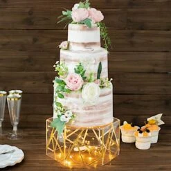 10" X 5" Hexagonal Acrylic Display Box Geometric Pedestal Riser - Clear With Gold 19 10" X 5" Hexagonal Acrylic Display Box Geometric Pedestal Riser - Clear With Gold -Optimal Home Decoration 10 x 5 hexagonal acrylic display box geometric pedestal riser clear with gold prop box 001h 10 clgd 30819142205503