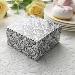 100 4"x4"x2" Cake Wedding Party Favors Boxes With Tuck Top -Optimal Home Decoration 100 4 x4 x2 cake wedding party favors boxes with tuck top 28985740427327