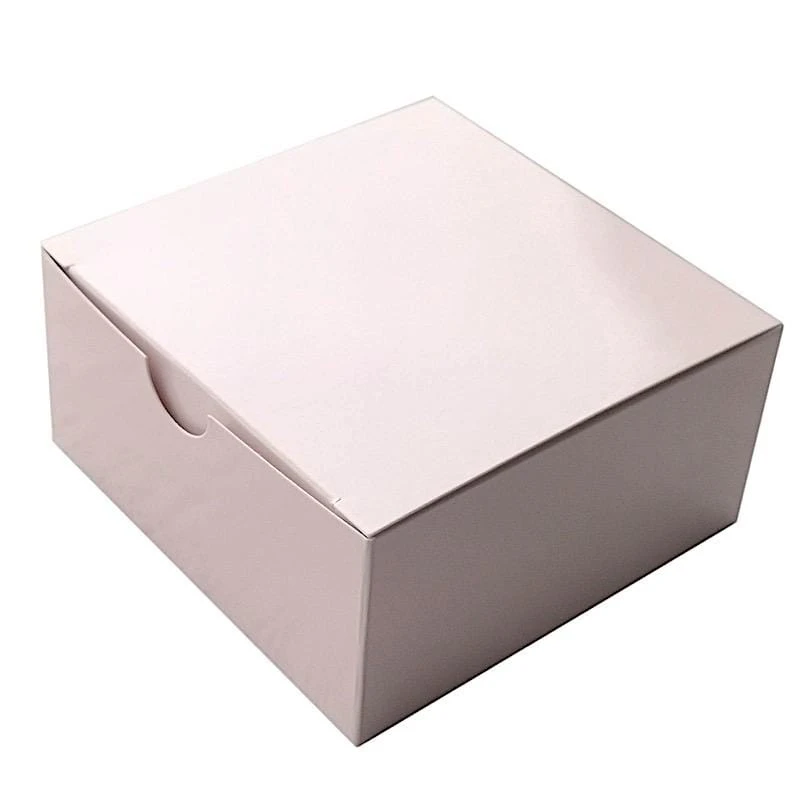100 4"x4"x2" Cake Wedding Party Favors Boxes With Tuck Top