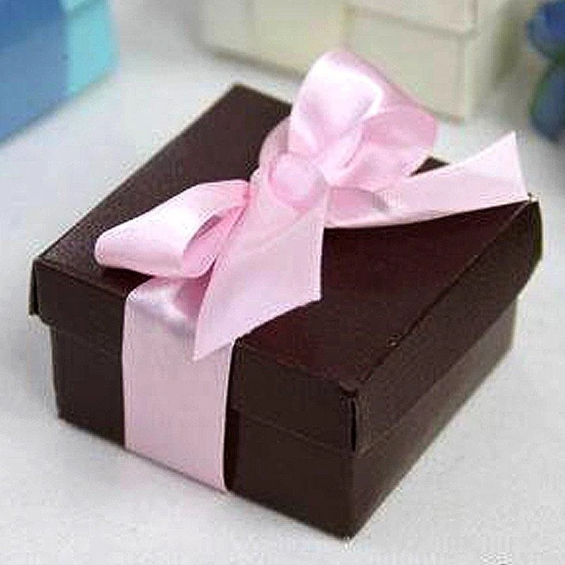 100 Pcs 2.5x1.5" Wedding Gift Boxes With Removable Lids