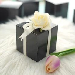 100 Wedding Favor Boxes 3" X 3" X 3" 24 100 Wedding Favor Boxes 3" X 3" X 3" -Optimal Home Decoration 100 wedding favor boxes 3 x 3 x 3 28985724108863