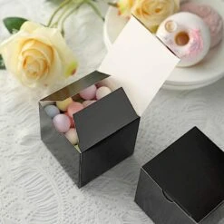 100 Wedding Favor Boxes 3" X 3" X 3" 25 100 Wedding Favor Boxes 3" X 3" X 3" -Optimal Home Decoration 100 wedding favor boxes 3 x 3 x 3 28985724174399