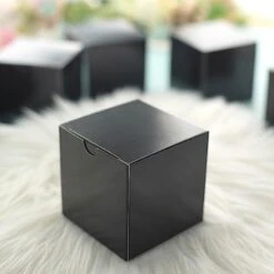 100 Wedding Favor Boxes 3" X 3" X 3" 28 100 Wedding Favor Boxes 3" X 3" X 3" -Optimal Home Decoration 100 wedding favor boxes 3 x 3 x 3 28985724272703