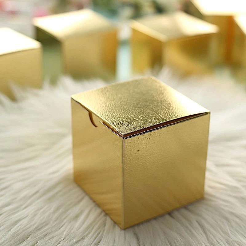 100 Wedding Favor Boxes 3" X 3" X 3" 17 100 Wedding Favor Boxes 3" X 3" X 3" - Image 15