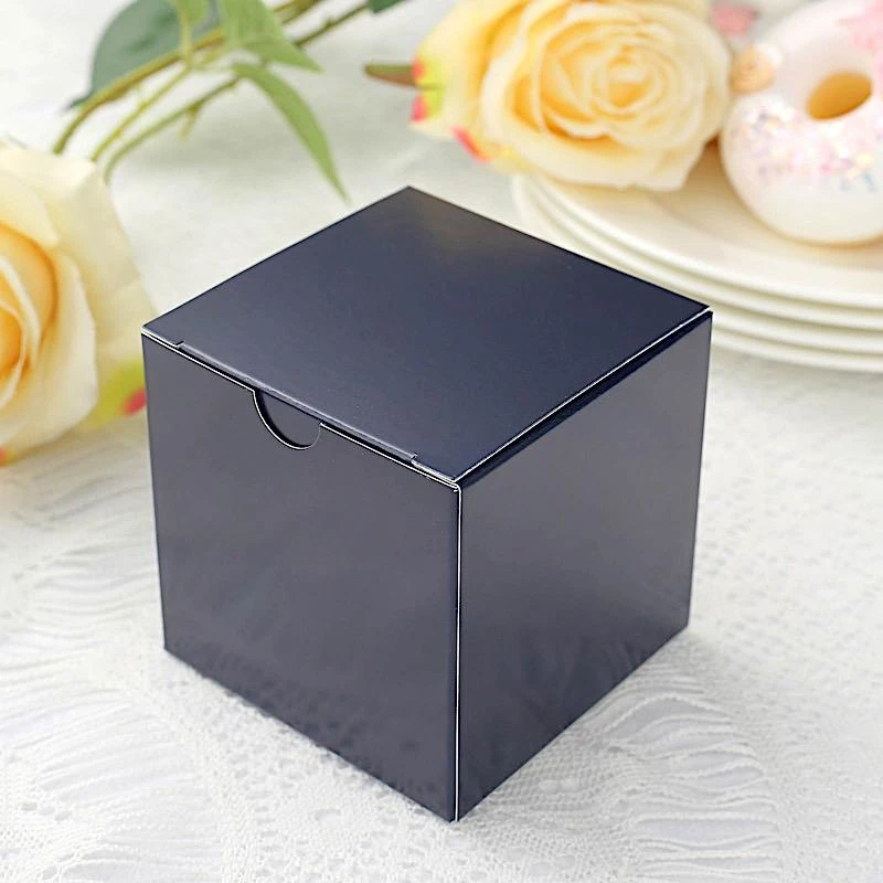 100 Wedding Favor Boxes 3" X 3" X 3" 20 100 Wedding Favor Boxes 3" X 3" X 3" - Image 18