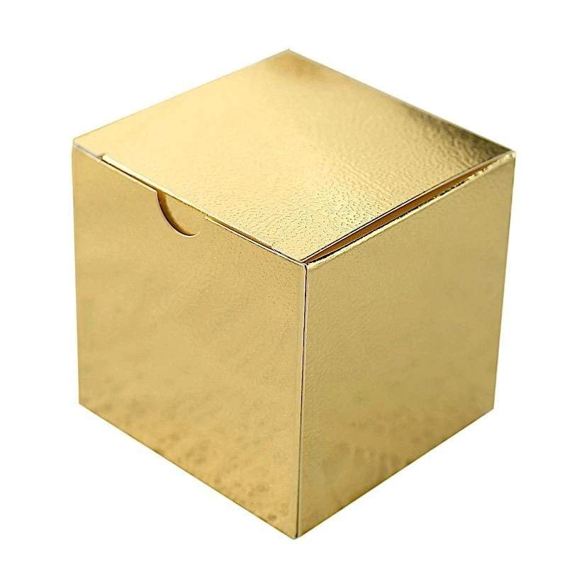 100 Wedding Favor Boxes 3" X 3" X 3" 11 100 Wedding Favor Boxes 3" X 3" X 3" - Image 9