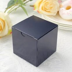 Optimal Home Decoration 32 Optimal Home Decoration -Optimal Home Decoration 100 wedding favor boxes 3 x 3 x 3 navy blue box 3x3 navy 28785661476927