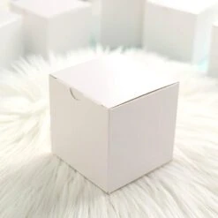 100 Wedding Favor Boxes 3" X 3" X 3" - White -Optimal Home Decoration 100 wedding favor boxes 3 x 3 x 3 white box 3x3 wht 28785596596287