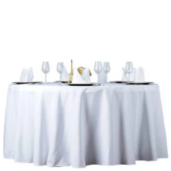 108" Premium Polyester Round Tablecloth Wedding Party Table Linens 27 108" Premium Polyester Round Tablecloth Wedding Party Table Linens -Optimal Home Decoration 108 premium polyester round tablecloth wedding party table linens 28978444501055