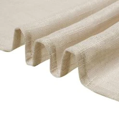 108" Round Premium Faux Burlap Polyester Tablecloth 29 108" Round Premium Faux Burlap Polyester Tablecloth -Optimal Home Decoration 108 round premium faux burlap polyester tablecloth 28978424512575