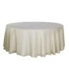 108" Round Premium Faux Burlap Polyester Tablecloth -Optimal Home Decoration 108 round premium faux burlap polyester tablecloth tab jute02 108 081 28965766987839