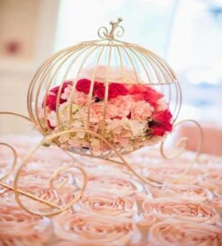 11" Tall Cinderella Coach Plant Stand Party Centerpiece - Gold 15 11" Tall Cinderella Coach Plant Stand Party Centerpiece - Gold -Optimal Home Decoration 11 tall cinderella coach plant stand party centerpiece gold iron coach01 gold 4735982698559