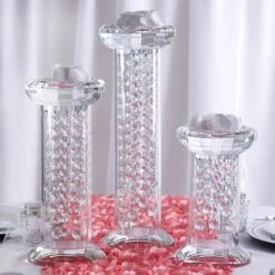 11" Tall Glass Crystal Wedding Party Centerpiece Pedestal Riser - Clear 17 11" Tall Glass Crystal Wedding Party Centerpiece Pedestal Riser - Clear -Optimal Home Decoration 11 tall glass crystal wedding party centerpiece pedestal riser clear chdlr glas 009 15711285215295