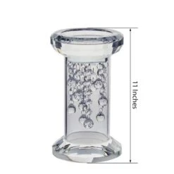 11" Tall Glass Crystal Wedding Party Centerpiece Pedestal Riser - Clear 14 11" Tall Glass Crystal Wedding Party Centerpiece Pedestal Riser - Clear -Optimal Home Decoration 11 tall glass crystal wedding party centerpiece pedestal riser clear chdlr glas 009 28531822526527