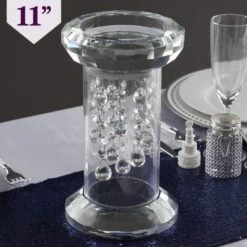 11" Tall Glass Crystal Wedding Party Centerpiece Pedestal Riser - Clear 18 11" Tall Glass Crystal Wedding Party Centerpiece Pedestal Riser - Clear -Optimal Home Decoration 11 tall glass crystal wedding party centerpiece pedestal riser clear chdlr glas 009 4735981813823