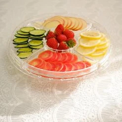 12" Acrylic Cake Stand With Dome 6 In 1 Multifunctional Serving Platter - Clear 13 12" Acrylic Cake Stand With Dome 6 In 1 Multifunctional Serving Platter - Clear -Optimal Home Decoration 12 acrylic cake stand with dome 6 in 1 multifunctional serving platter clear cake plst 001 clr 15999512608831
