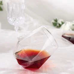 12 Clear 12 Oz Geometric Stemless Plastic Wine Glasses - Disposable Tableware 11 12 Clear 12 Oz Geometric Stemless Plastic Wine Glasses - Disposable Tableware -Optimal Home Decoration 12 clear 12 oz geometric stemless plastic wine glasses disposable tableware dsp cuwn005 12 clr 30071724572735