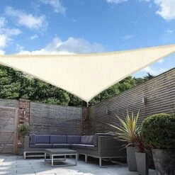 12 Ft Triangle Sun Shade Sail UV Block Canopy 27 12 Ft Triangle Sun Shade Sail UV Block Canopy -Optimal Home Decoration 12 ft triangle sun shade sail uv block canopy 28929158611007