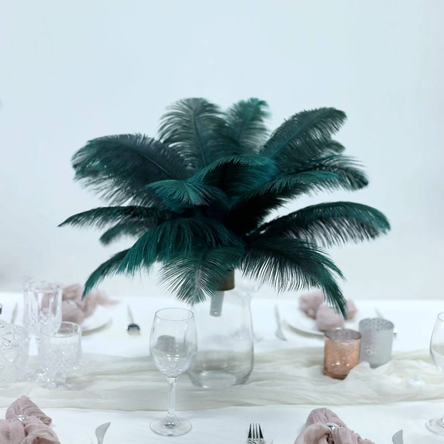 12 Pcs 10-15" Authentic Ostrich Feathers 11 12 Pcs 10-15" Authentic Ostrich Feathers - Image 9