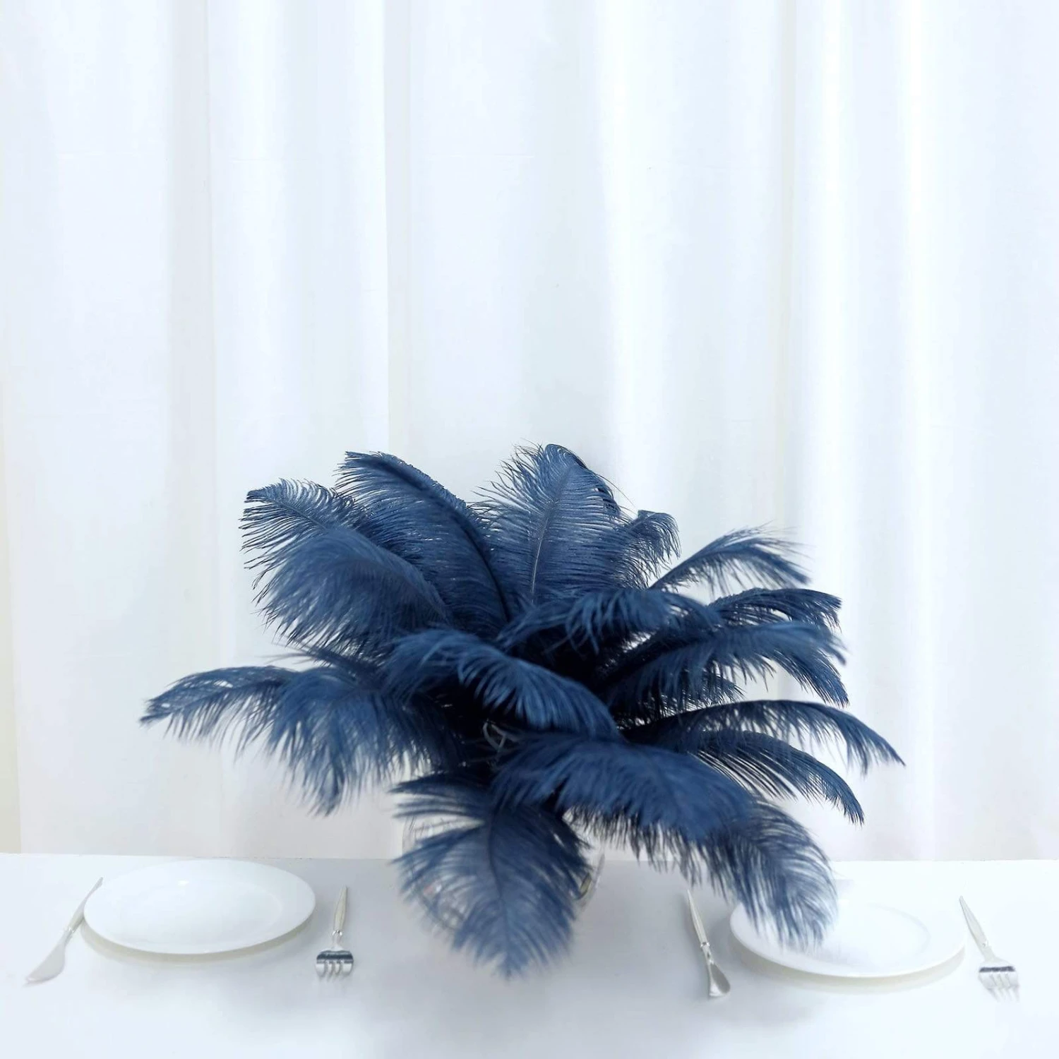 12 Pcs 10-15" Authentic Ostrich Feathers 14 12 Pcs 10-15" Authentic Ostrich Feathers - Image 12