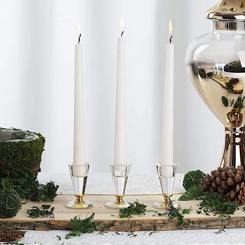 12 Pcs 10" Tall Premium Taper Candles 4 12 Pcs 10" Tall Premium Taper Candles - Image 2