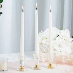 12 Pcs 10" Tall Premium Taper Candles 24 12 Pcs 10" Tall Premium Taper Candles -Optimal Home Decoration 12 pcs 10 tall premium taper candles 28951079813183