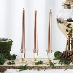 12 Pcs 10" Tall Premium Taper Candles 38 12 Pcs 10" Tall Premium Taper Candles -Optimal Home Decoration 12 pcs 10 tall premium taper candles 28951079944255