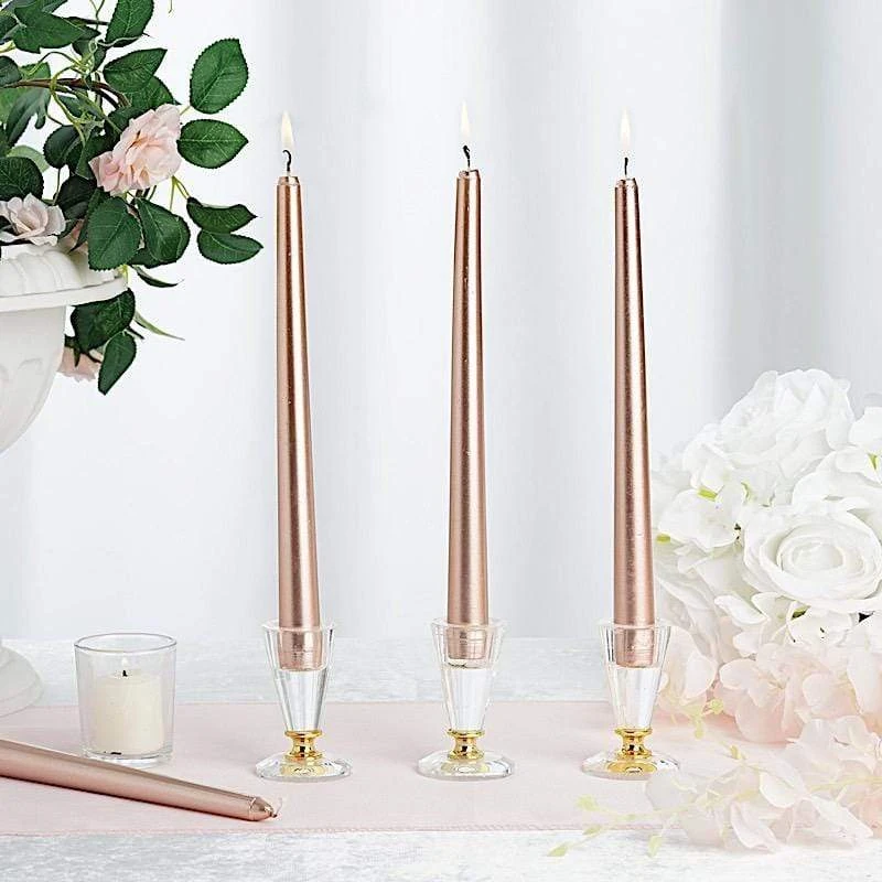 12 Pcs 10" Tall Premium Taper Candles 20 12 Pcs 10" Tall Premium Taper Candles - Image 18