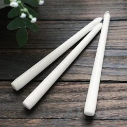 12 Pcs 10" Tall Premium Taper Candles 31 12 Pcs 10" Tall Premium Taper Candles -Optimal Home Decoration 12 pcs 10 tall premium taper candles 29338749927487