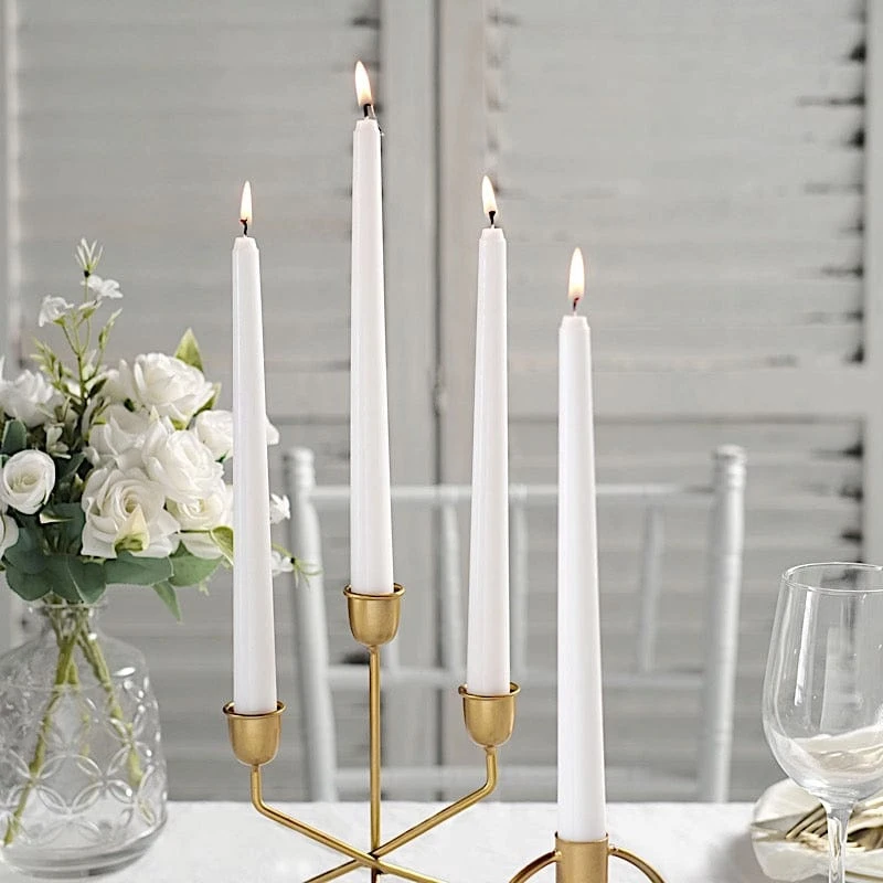 12 Pcs 10" Tall Premium Taper Candles 14 12 Pcs 10" Tall Premium Taper Candles - Image 12