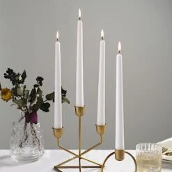 12 Pcs 10" Tall Premium Taper Candles 29 12 Pcs 10" Tall Premium Taper Candles -Optimal Home Decoration 12 pcs 10 tall premium taper candles 29338750091327