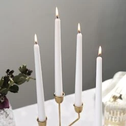 12 Pcs 10" Tall Premium Taper Candles 34 12 Pcs 10" Tall Premium Taper Candles -Optimal Home Decoration 12 pcs 10 tall premium taper candles 29338750124095