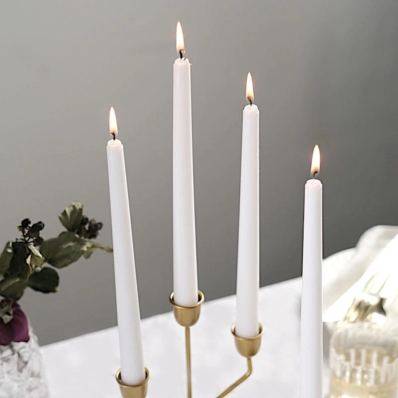 12 Pcs 10" Tall Premium Taper Candles 15 12 Pcs 10" Tall Premium Taper Candles - Image 13