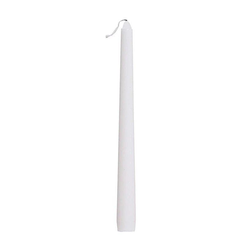 12 Pcs 10" Tall Premium Taper Candles 9 12 Pcs 10" Tall Premium Taper Candles - Image 7