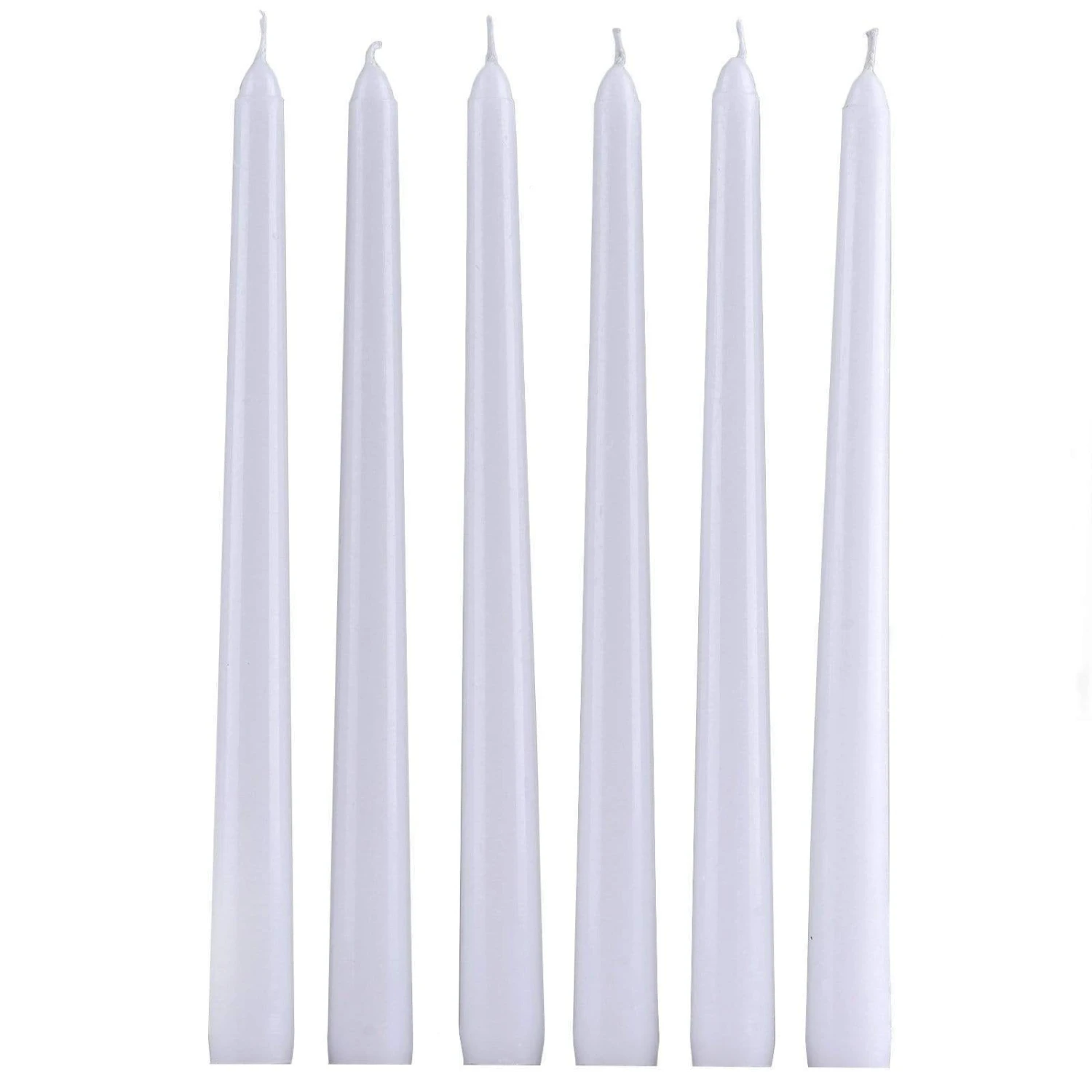 12 Pcs 10" Tall Premium Taper Candles 3 12 Pcs 10" Tall Premium Taper Candles