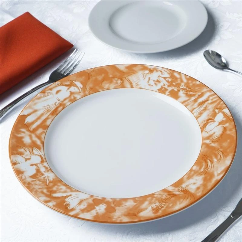 12 Pcs 11.5" Round Commercial Grade Porcelain Dinner Plates 12 12 Pcs 11.5" Round Commercial Grade Porcelain Dinner Plates - Image 10