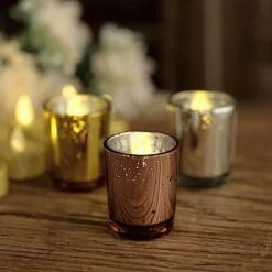 12 Pcs 2" Speckled Mercury Glass Votive Candle Holders 37 12 Pcs 2" Speckled Mercury Glass Votive Candle Holders -Optimal Home Decoration 12 pcs 2 speckled mercury glass votive candle holders 28950908600383