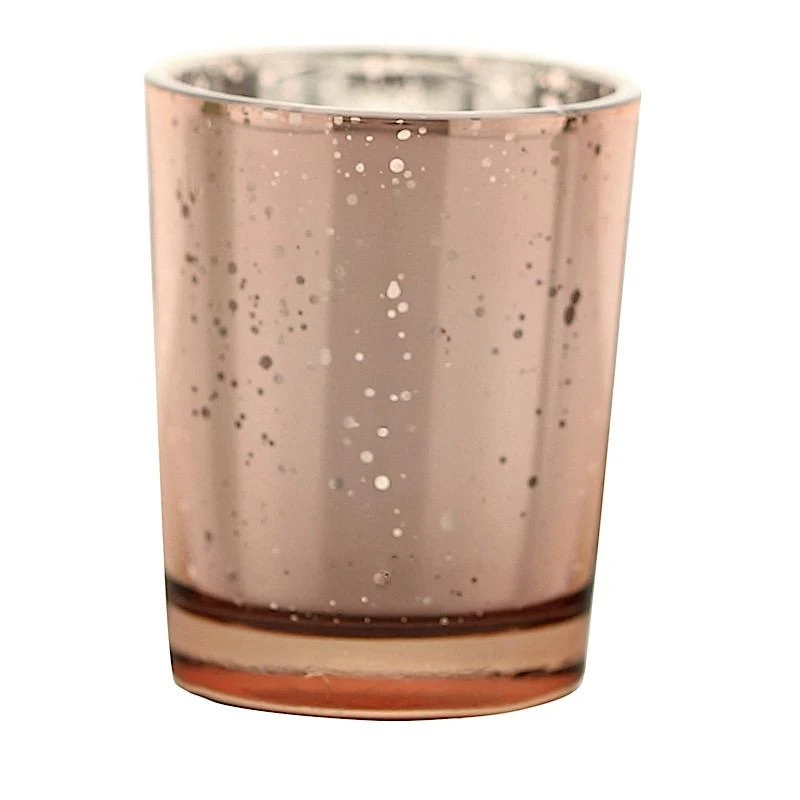 12 Pcs 2" Speckled Mercury Glass Votive Candle Holders 12 12 Pcs 2" Speckled Mercury Glass Votive Candle Holders - Image 10