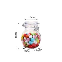 12 Pcs 4 Oz Glass Jar Favor Holders - Clear 17 12 Pcs 4 Oz Glass Jar Favor Holders - Clear -Optimal Home Decoration 12 pcs 4 oz glass jar favor holders clear glas jar02 clr 14229638742079