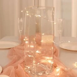 12 Pcs Glass Square Vases Wedding Centerpieces - Clear 40 12 Pcs Glass Square Vases Wedding Centerpieces - Clear -Optimal Home Decoration 12 pcs glass square vases wedding centerpieces clear 29715478282303