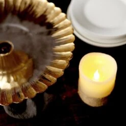 12" Round Glass Cake Stand Wavy Edge Cupcake Holder 27 12" Round Glass Cake Stand Wavy Edge Cupcake Holder -Optimal Home Decoration 12 round glass cake stand wavy edge cupcake holder 28933387124799