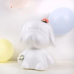 12" Tall 3D Puppy Styrofoam Animals DIY Craft Arts - White -Optimal Home Decoration 12 tall 3d puppy styrofoam craft diy arts party decoration white foam craf dog01 m 29195594072127