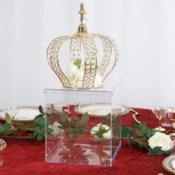 12" Tall Acrylic Display Box Centerpiece Pedestal Riser Column 31 12" Tall Acrylic Display Box Centerpiece Pedestal Riser Column -Optimal Home Decoration 12 tall acrylic display box centerpiece pedestal riser column 28992076873791
